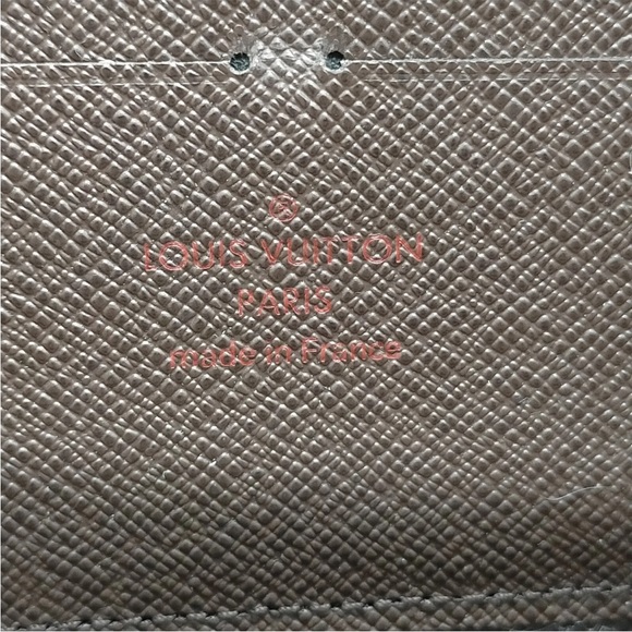 Louis Vuitton Brown Damier LV zippy long wallet with Box and dustbag - Picture 11 of 16